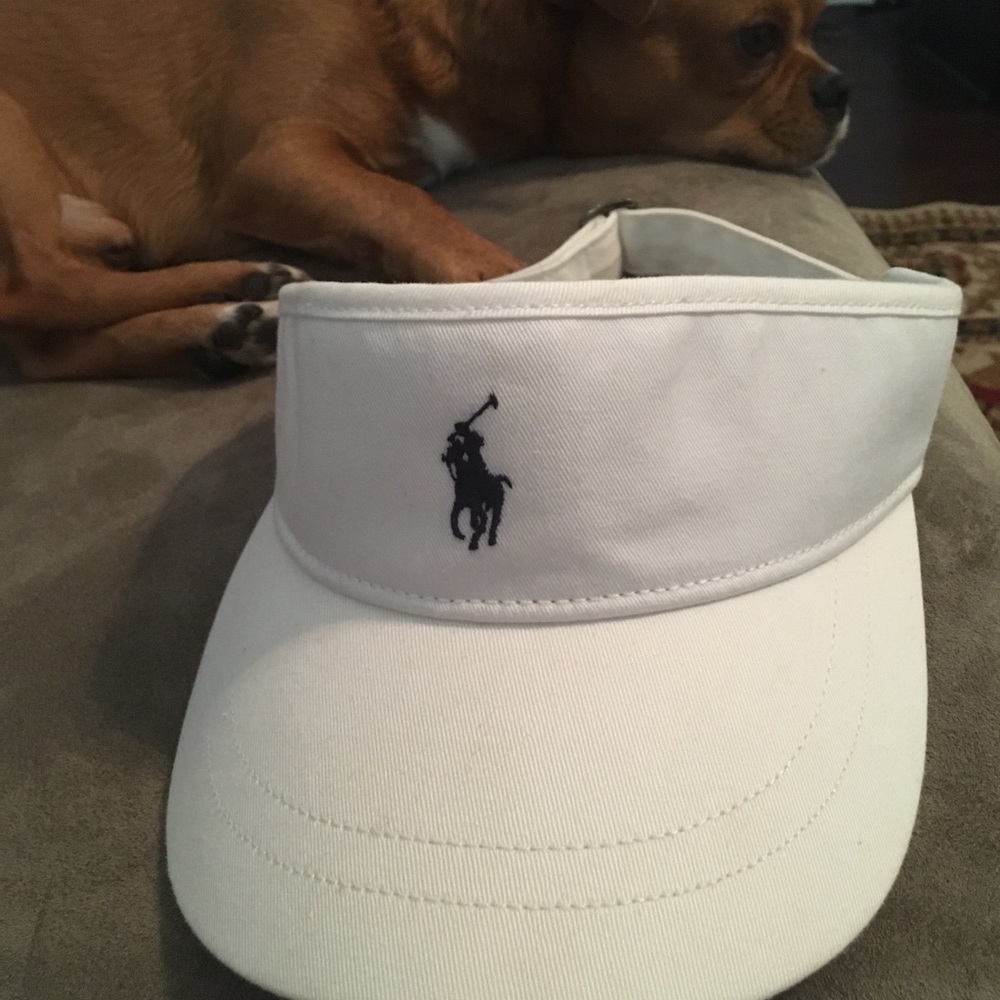 Ralph Lauren POLO GOLF White Visor